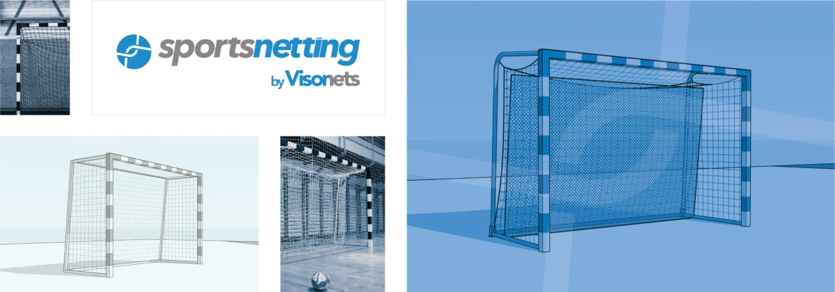 Sports Netting by Visornets - Fabricación y venta de redes deportivas para fútbol sala y balonmano - Visor Fall Arrest Nets