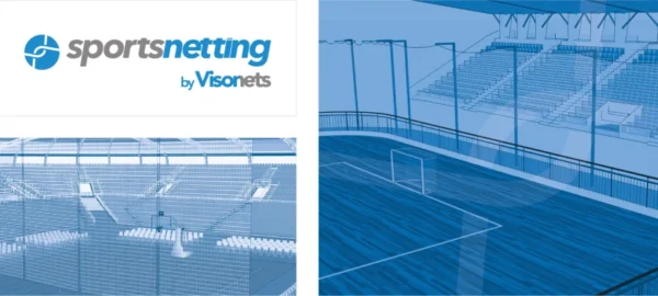 Sports Netting by Visornets - Fabricación y venta de redes deportivas perimetrales y de delimitación - Visor Fall Arrest Nets